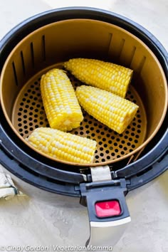 corn on the cob in an air fryer