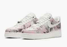 Nike Air Force 1 Low  Floral Pink Grey   Women's Size 6.5  AO1017-102 New in original box without lid All of my items have been bought from Nike Factory Store and are 100% genuine. SHIPPING The item will be shipped within 2 business days. RETURNS We accept returns within 30 days of delivery. Item must be returned in unused / brand new condition with original packaging. Buyer is responsible for return postage costs. Grey Sneakers Women, Tenis Air Force, New Nike Air Force, Nike Air Force 1 07, Nike Air Force 1 Low, Grey Sneakers, Latest Sneakers, University Blue, Air Force 1 Low