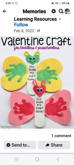 valentine crafts for kids to make with paper and glue