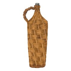 Elegant handcrafted wicker basket vase    PNG Design Vase Png, Basket Vase, Wicker Basket, Wicker Baskets