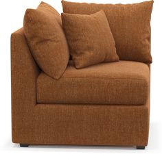 Nest Foam Comfort Corner Chair - Contessa Ginger Comfort Corner, Cozy Seating, American Signature Furniture, Value City Furniture, Corner Chair, The Nest, City Furniture, Cozy Corner, Modular Design