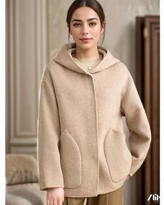 Beige-Almond Beige Hoodie With Pockets For Fall, Long Sleeve Hooded Jacket For Work, Workwear Hooded Jacket With Adjustable Hood, Workwear Long Sleeve Hooded Jacket With Adjustable Hood, Long Sleeve Hooded Jacket With Adjustable Hood For Work, Beige Winter Hoodie With Pockets, Beige Hooded Winter Jacket, Beige Hooded Jacket For Fall, Beige Hooded Jacket For Winter