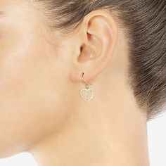 Included: 1 Pair of EarringsFeatures: Nickel FreeEarring Back: WireShape: HeartMetal Color: YellowEarring Length: 27.6mmEarring Width: 14.2mmMetal: 14k Gold Over SilverCare: Wipe CleanEarrings Style: Drop EarringsCountry of Origin: Imported Elegant Hypoallergenic Heart Pendant Earrings, Tarnish Resistant Yellow Gold Sterling Silver Heart Earrings, Yellow Gold Heart Earrings In Sterling Silver, 14k Gold Tarnish Resistant Heart Earrings, Gold Sterling Silver Hypoallergenic Heart Earrings, Gold Teardrop Heart Charm Earrings, Gold Pierced Heart Earrings Fine Jewelry, Gold Heart-shaped Hypoallergenic Jewelry, Gold Hypoallergenic Heart Dangle Earrings