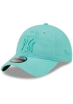 New Era New York Yankees Core Classic 2.0 9TWENTY Adjustable Hat - Blue Cheap Casual Blue Snapback Hat, Blue Baseball Cap With Logo For Sports, Blue Baseball Cap With Logo Patch For Sports, Blue Sports Hat With Embroidered Logo, New York Yankees Hat, Yankee Hat, New York Yankee Hat, Blue New York, Blue Core