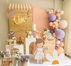 Kids Party Inspiration, Bday Party Theme, Birthday Party Theme Decorations, First Birthday Decorations, Birthday Party Cake, Balloon Bouquet, Baby Party, Backdrops For Parties