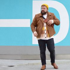 26 Best Outfit Ideas for Plus Size Guys with Styling Tips Plus Size Guy Outfits, Chubby Guy Outfits, Plus Size Men Outfits, Clothes For Big Men