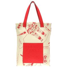 Used Loewe X Gundam Leather Ivory Red Shopper Bag Tote (Sku: Gzxk37) === General === Brand : Loewe Country Of Origin : Spain === Design === Type : Tote Bag Material : Leather Color : Ivory, Red Color Hardware Color : Silver Closure : Zipper Gender : Unisex === Size === Size (Hxwxd) : 37cm X 35cm X 11.5cm / 14.56'' X 13.77'' X 4.52'' Handle Length : 51cm / 20.07'' === Included Items === Accessories : Dust Bag Accessories Notice : Before Purchasing, Please Refer To The Images Of The Accessories In Celine Shoulder Bag, Spain Design, Loewe Bag, Monogram Bag, Shopper Tote, Shopper Bag, Color Ivory, Gundam, Leather Purses