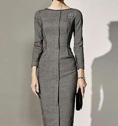 Slim Outfits, Office Wear Dresses, How To Have Style, Long Party Gowns, Church Suits, Floral Bodycon, Dresses For Girls