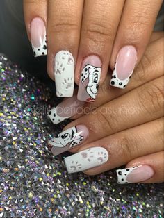 Disney Nail Designs, Kylie Nails, Almond Nail Art, Zebra Nails, Special Nails, Hello Nails, Blush Nails