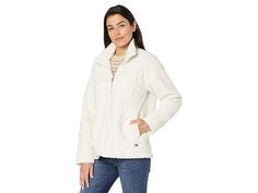 The North Face Ridge Fleece Full Zip - Women's Clothing : Gardenia White : Please note, the logo and hardware color may vary in styles marked as Prior Season. Bundle up when it gets chilly out in a classic style with The North Face Ridge Fleece Full Zip. Zip-up jacket closure with stand collar. Front hand pockets. Long sleeves and straight hemline. 100% polyester fleece. Machine wash, tumble dry. Imported. Measurements: Length: 26 in Product measurements were taken using size SM. Please note tha 1996 Retro Nuptse Jacket, Retro Nuptse Jacket, Front Hand, Zip Up, Stand Collar, North Face, The North Face, Classic Style, Open Shoulder Tops