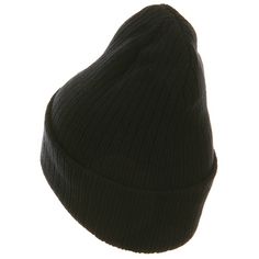 Heavy Ribbed Cuff BeanieMade of 100% acrylic.One size fits most with flexibility, fitting up to XL.Shell measures 9 inches deep and 6 1/2 inches wide with 2 1/2 inches high cuff, dual layerd, thinsulate insulation.Heavy, soft and warm material.Hand wash only.Available in navy, black, white, pink, red,and grey.Made in USA. Looking for plain beanies with simple design you can wear for any outings in fall or winter?! Try our Heavy Ribbed Cuff Beanie that is also available in many different colors. Casual Black Acrylic Beanie, Black Acrylic Beanie For Winter, Black Acrylic Hats For Fall, Black Acrylic Hat For Fall, Warm Black Acrylic Hat, Fitted Solid Color Beanie For Winter, Fitted Knitted Acrylic Beanie, Black Acrylic Hats For Cold Weather, Ribbed Fitted Hats For Cold Weather