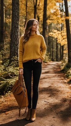 Yellow Sweater Outfit Fall, Yellow Sweater Outfit, Sweater Outfits Fall, Men's Outfits, Women's Outfits, Fall Outfit Ideas, Trendy Fall Outfits, Autumn Dress, Stylish Mens Outfits