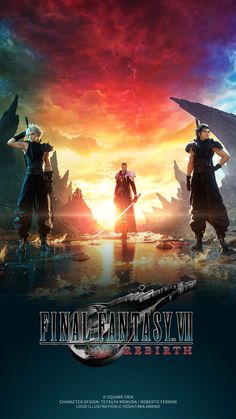 Final Fantasy Cloud, Postcard Book, Final Fantasy Vii Remake, Cloud Strife, Keys Art