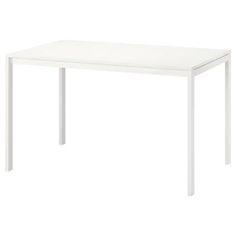 a white table on a white background with no one at it's top or legs