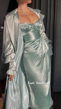 Look Gatsby, Fairytale Dress, Glam Dresses, Fancy Outfits, Mode Vintage, Mode Inspiration, Style Outfits, Trench Coats