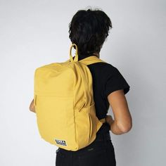 The Everyday Backpack has swiftly found its place in our sustainable hearts and our everyday eco-friendly lifestyle. The backpack is made of heavy duty 14oz cotton canvas, has exterior and interior pockets, a compartment for a laptop and comes in colors suited for every style. In our humble opinion, this backpack is the perfect companion for students, adventure seekers, city dwellers, moms and travelers alike. As an added bonus, each purchase gives back by donating Feeding America's Campaign To Backpacks For College, Best Backpacks For College, Eco Friendly Backpack, Sustainable Backpack, Organic Labels, Backpack For School, Handmade Backpacks, Nutritious Food, Everyday Backpack