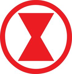 a red and white sign with an x in it's center on a white background