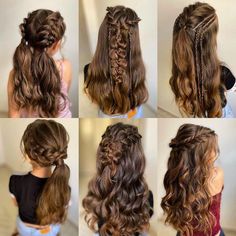 Easy Trendy Hairstyles, Hairstyles For Girls, Peinados Fáciles Para Cabello Corto, Hairdo For Long Hair, Short Hair Styles Easy