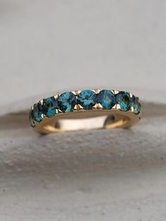 Big Peacock Band  | Nangi Fine Jewelry Safire Ring, Safire Rings, Ring Board, Blue Green Sapphires, Ring With Diamond, Wedding Vibes, Jewellery Ideas, Eternity Band Ring