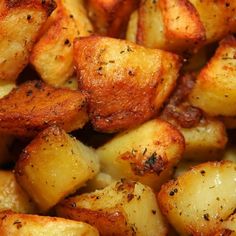 the potatoes are seasoned and ready to be eaten