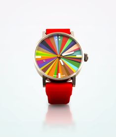 Concentric Watch 1 Silly Watches, Season Analysis, Colour Season, Colorful Watches, Red Watch, Seasonal Color Analysis, Swatch Watch, Watch Vintage, Die Hard