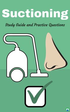 Suctioning: Overview and Study Guide for Respiratory Therapy Students — Can you answer these practice questions? Nursing Student Organization, Nursing Clinicals, Er Nursing, Nursing Skills, Intracranial Pressure, Student Info