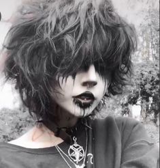 Vomitboyx Haircut, Vomitboy Hair, Vomitboy Haircut, Male Ocs, Emo Boy Hair, Androgynous Hair, Short Grunge Hair, Alt Makeup