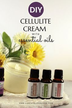 This cellulite cream recipe is easy to make and only requires a few ingredients. If you're looking for a natural way to help reduce the appearance of cellulite, then this DIY body cream is perfect for you! Plus, it smells amazing! Diy Body Cream, Body Cream Recipe, Cedarwood Essential Oil, Essential Oil Benefits, Diy Recipe, Grapefruit Essential Oil, Geranium Essential Oil, Lemongrass Essential Oil