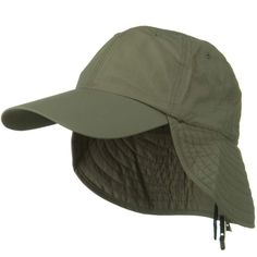 PRICES MAY VARY. Made of 100% nylon. One size fits most, fitting up to 7 3/8. Crown measures 4 inches deep, unstructured, 6 panels with chin string. Bill measures 4 inches long and 7 1/2 inches wide, same color under bill. Back flap measures 4 inches long. Looking for baseball cap with maximum sun protection for your summer outings?! Our Olive UV 50+ Outdoor Talson UV Flap Cap is just for you. Featuring long pre curved bill, this is UV cap that provides you excellent UV sun protection that block Flap Hat, Hat Styles, Camp Style, Women Hats Fashion, 5 Panel Hat, Cap Patterns, Sun Cap, Outdoor Hats, Random Ideas