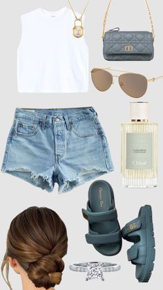 Comfy Mom Outfits, Spring Wardrobe, Cute Summer Outfits, Spring Summer Outfits, Outfits Casuales, Outfits Aesthetic, Luxury Outfits, Cute Fashion, Connect With People