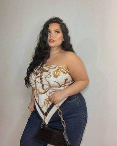 Chubby Girl Outfits, Plus Zise, Fashion Nova Curve, Plus Size Outfit, Curvy Fashion, Outfits Casuales, Beauty Women, Plus Size Fashion