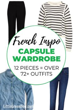 French Capsule Wardrobe, Capsule Wardrobe Women, Classic Capsule Wardrobe, Mode Tips, French Women Style, Capsule Wardrobe Outfits, French Outfit