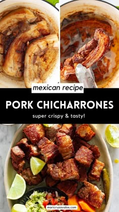 mexican recipe pork chicharros super crispy and tasty