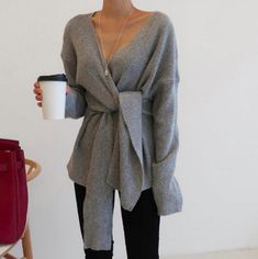 Linen Loose Dress, Summer Linen Dresses, Winter Mode, Mode Casual, Sweater Dress Women, Oversized Pullover, Knit Tunic, Loose Sweater, Looks Style