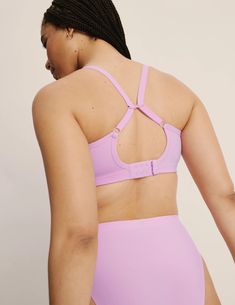 The bra that sold out twice before. The one bra everyone should have. Made with lightly molded cups for structure, shape and support that’s still comfy. Plus, a versatile scoop neckline and customizable straps so it always works with all your tops. | Knix The One&Only Scoop Bra® in Pink Lemonade Pink Full Coverage Sports Bra With Built-in Bra, Solid Sculpting Bra With Built-in Support, Solid Compressive Underwire Bra, Solid Bra With Adjustable Straps And Medium Support, Scoop Neck Stretch Bra With Adjustable Straps, Solid Bra With Adjustable Wide Straps, Compressive Underwire Bra, Stretch Nursing Bra With Removable Pads And Wide Straps, Compressive Bra With Removable Pads