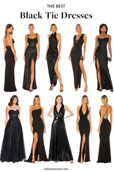 Wedding Black Dress Guest, Black Tie Birthday Party Attire, Black Matric Farewell Dresses, Wedding Black Tie Dress Guest, Black Formal Wedding Attire, Black Event Dress, Make Up For Black Dresses, Black Guest Wedding Dress, Women’s Black Tie Attire