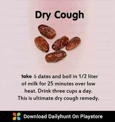 Medicine For Cough, Dry Cough Remedies, Medical Tips, Sick Remedies, Dry Cough, Natural Healing Remedies, Home Health Remedies, Health And Fitness Articles, Herbs For Health