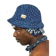 Indigo Hilltribe Bucket Hat Head Circumference : approx. 22 1/2" Hand crafted in Thailand 100% Cotton Traditional Japanese Vintage Fabric refreshed into contemporary tailored styles. Fitted Summer Beach Headwrap, Adjustable Headwrap For Beach In Summer, Adjustable Summer Beach Headwrap, Adjustable Beach Headwrap For Summer, Adjustable Headwrap For Summer Beach, Casual One-size-fits-most Cap Headwrap, Casual One Size Fits Most Cap Headwrap, Casual One Size Fits Most Headwrap, Casual Cotton Adjustable Headwrap