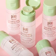 Remove your most long-wearing eye, lip and face makeup without stripping your skin of its essential moisture with Pixi’s Hydrating Milky Makeup Remover. Pixi Makeup Aesthetic, Milky Makeup, Pr Boxes, Pixi Makeup, Pixie Makeup, Diy Makeup Remover, Coconut Extract, Long Wear Makeup, Hydrating Makeup