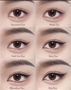 Makeup Ala Korea, Makeup Ulzzang, Maquillage Yeux Cut Crease, Tutorial Eyeliner