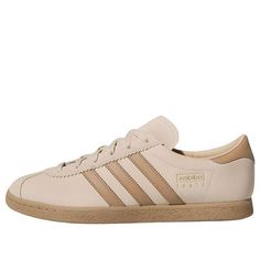 adidas originals Stadt Shoes 'Cream Tan' JI1886 Vintage Adidas Sneakers With Logo, Adidas Retro Sneakers With Gum Sole, Retro Adidas Sneakers With Gum Sole, Retro Adidas Leather Sneakers With Logo, Vintage Adidas High-top Sneakers, Retro Beige Sneakers For Streetwear, Adidas Retro Sneakers With Cushioned Footbed, Adidas Vintage Sneakers For Sports, Adidas Vintage Lace-up Sneakers