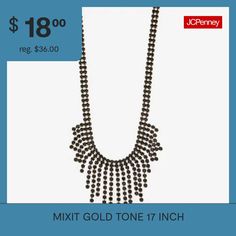 Included: 1 Necklace(s)Features: Adjustable ChainJewelry Closure: Lobster ClaspMetal Color: Gold ToneChain Length: 17 InchExtender Length: 2 InchCare: Wipe CleanMetal: ZincNecklace Type: Statement NecklacesCountry of Origin: Imported Statement Necklace Black, Black Necklace Statement, Statement Necklaces, Necklace Black, Statement Necklace, Gold Tones, Necklaces, Pendant Necklace, Chain