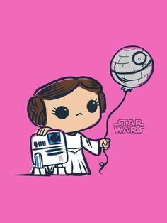 a star wars character holding a balloon with the word,'i am not okay to use