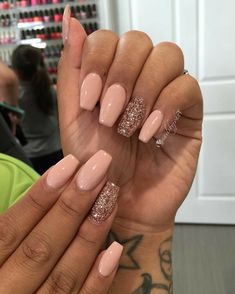 Ballerina Nails. Pink Nails. Glitter Nails. Gel Nails. Acrylic Nails. Almond Stiletto, Nagel Stamping, Cotton Candy Nails, Nails Glitter, Ballerina Nails, Prom Nails, Accent Nails