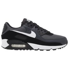 Nike Air Max 90 | Foot Locker Nike Air Max System, Nike Air Max 90 Mens, Rainbow Sneakers, Sneakers Nike Air Max, European Shoes, Popular Sneakers, Mens Shoes Casual Sneakers, Casual Running Shoes, Sleek Style