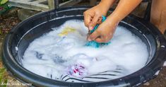 Hand Washing Laundry Releases Substantially Fewer Microplastics Than Machine Washing, Study Finds Remove Sweat Stains, Washing Powder, Sweat Stains, Vinegar And Water, Sublime Shirt, Natural Therapy, Rainy Season