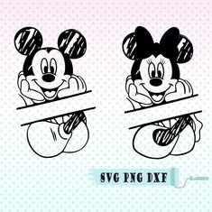 mickey mouse svg cut file