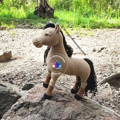 Amigurumi horse tutorial paso a paso You Tub, Knitting Toys, Knitted Toys, Amigurumi, Horses, Toys, Knitting, Crochet