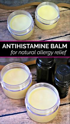 Are you looking for natural allergy relief remedies that work? Learn how to make our natural DIY antihistamine balm featuring essential oils quick allergy relief. #allergyrelief #balms #salves #naturalremedies #essentialoils #springallergies Allergy Relief Remedies, Natural Allergy Relief Remedies, Natural Allergy Relief, Allergy Relief, Diy Remedies, Natural Therapy, Homemade Remedies