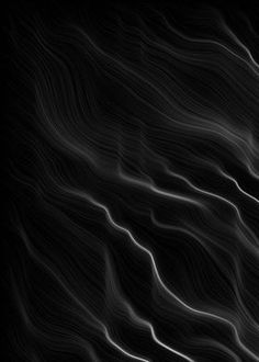 an abstract black and white background with wavy lines